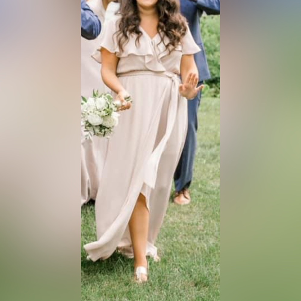 Show me the ring crisp bridesmaid dress